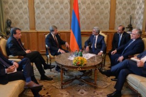 Նախագահն ընդունել է ԵԱՀԿ Մինսկի խմբի ամերիկացի համանախագահ Ջեյմս Ուորլիքին