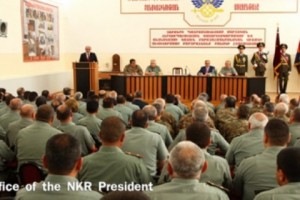 Левон Мнацаканян представлен в качестве министра обороны-командующего АО НКР