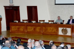 Աշխատանքային խորհրդակցություն՝ զորավարժություններից առաջ