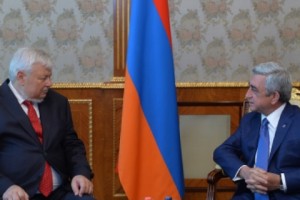 Սերժ Սարգսյանն ընդունել է ԵԱՀԿ նախագահի ներկայացուցչին