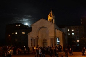 Մոմավառություն` զոհված զինվորների հիշատակին
