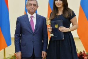 Նախագահն ընդունել է ՏՏ ոլորտում նախագահի 2015թ. կրթական պարգևներին արժանացած ուսանողներին և աշակերտներին