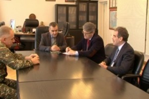 Artsakh Defense Minister Hosts International Red Cross Official In Stepanakert
