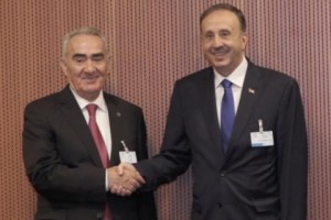 Գալուստ Սահակյանը հանդիպել է Սիրիայի խորհրդարանի ղեկավարի հետ