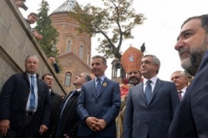 Նախագահը ներկա է գտնվել Թբիլիսիի հայկական Սուրբ Գևորգ առաջնորդանիստ եկեղեցու 
վերաօծման արարողությանը