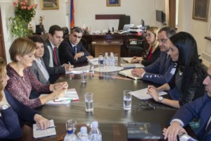 Արդարադատության նախարարն ընդունել է Եվրոպայի խորհրդի ծրագրերի ղեկավարին