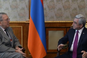 Սերժ Սարգսյանն ընդունել է ԵԽԽՎ մոնիտորինգի հանձնաժողովի Հայաստանի հարցով համազեկուցող Ալան Միլին
