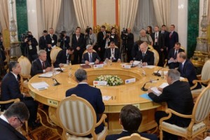 В Москве Президент Серж Саргсян принял участие в заседании Высшего Евразийского 
экономического совета
