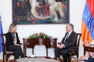 Էդվարդ Նալբանդյանը հանդիպել է Ֆեդերիկա Մոգերինիին