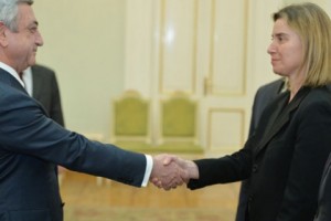 Նախագահն ընդունել է ԵՄ արտաքին քաղաքականության և անվտանգության հարցերով բարձր ներկայացուցիչ Ֆեդերիկա Մոգերինիին