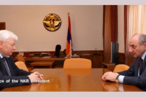 Artsakh Prez Meets with OSCE's Kasprzyk; Discuss Situation on Line of Contact