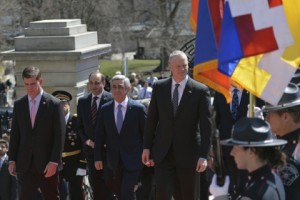 Սերժ Սարգսյանը հանդիպել  է Մասաչուսեթսի նահանգապետ Չարլզ Բեյքերին