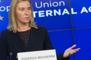  European Commission VP Federica Mogherini Calls on Parties to Stop Fighting
