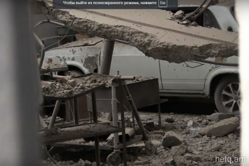  VIDEO: Martakert (Northern Artsakh), April 4