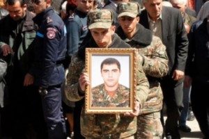 В Гюмри предали земле погибшего в Талыше Виктора Юзиховича