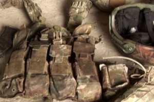 Азербайджанцы бросили обмундирование, средства связи и вооружение