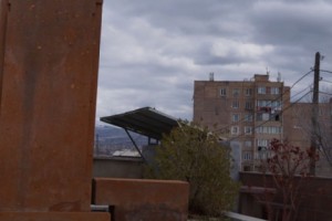 Школа  находится бок о бок с кладбищем