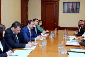 ՊԵԿ-ի նախագահն ընդունել է Տնտեսական համագործակցության զարգացման 
կազմակերպության գլոբալ ֆորումի պատվիրակությանը