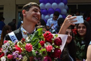 Graduates of Shelled Artsakh School Celebrate “Last Bell” in Style
