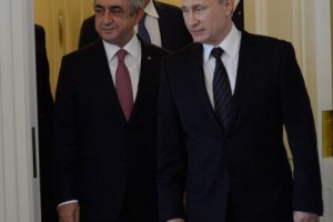 Նախագահ Սերժ Սարգսյանը Սանկտ Պետերբուրգում հանդիպել է ՌԴ Նախագահ Վլադիմիր Պուտինին