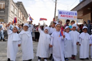 Гюмри встречает Папу Римского