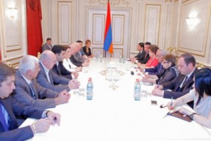 Armenian Parliament Prez and Georgian Parliament VP Talk Economic Cooperation