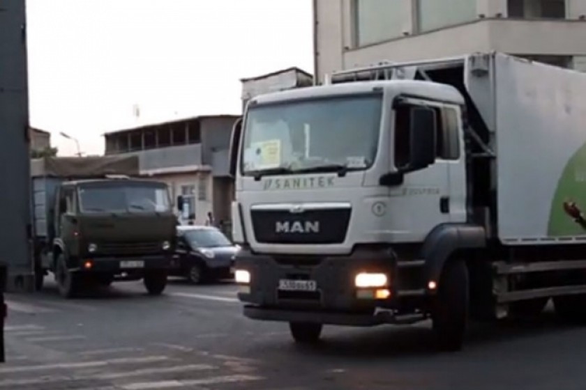  Ситуация на улице Хоренаци продолжает оставаться напряженной