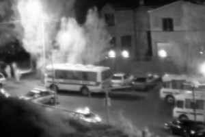 Ночь на территории полка ППС