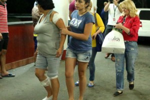 Десятки раненых в медцентре "Сурб Григор Лусаворич"