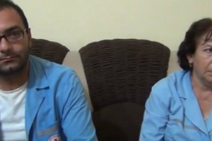 Территорию полка ППС покинули последние два медработника