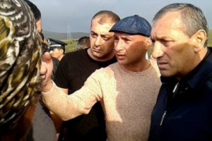 Spandaryan Village Residents Block Road; Angry That Police Shot a Native Son