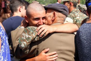 Artsakh: Young Army Conscripts Taking the Oath