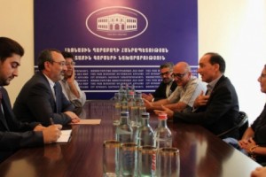 ԼՂՀ արտգործնախարարն ընդունել է Թուֆենկյան հիմնադրամի պատվիրակությանը