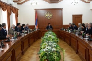 Արցախի վարչապետն ընդունել է ֆրանսիացի մի խումբ գործիչների