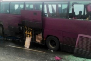 Автобус Москва-Ереван врезался в грузовик (фото): 5 человек погибли, 27 получили 
ранения