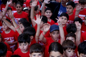 Yerevan Half Marathon. Kids Run
