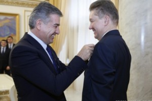 Карен Карапетян и Алексей Миллер обсудили вопросы сотрудничества в газоэнергетической 
сфере