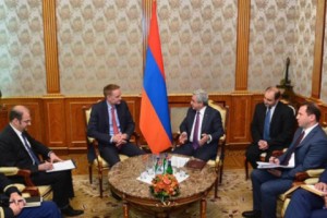U.S. Deputy Assistant Secretary of Defense Meets with Armenian President