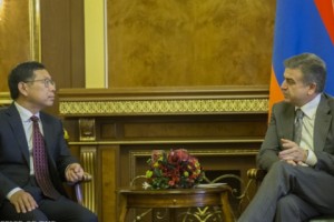 Armenia's Prime Minister Discusses Greater Economic Cooperation with Chinese Ambassador