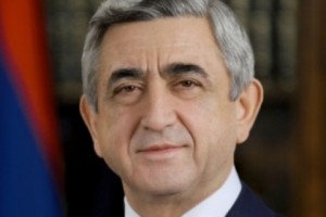 Серж Саргсян направил поздравительное послание Премьер-министру Грузии Гиоргию 
Квирикашвили