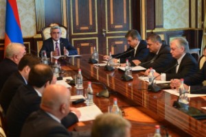Президент Серж Саргсян созвал заседание Совета национальной безопасности
