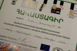Hetq Reporter Wins Oxfam Award for Internet Food Safety Reporting