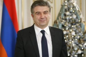 Карен Карапетян направил поздравительное послание Премьер-министру Грузии Гиоргию 
Квирикашвили по случаю праздника Святого Рождества


