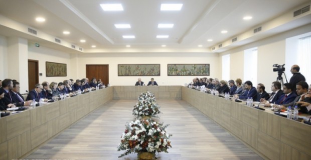 Armenian Prime Minister Tells Foreign Ambassadors April Parliamentary Elections Will be the “Most 
Transparent” Yet