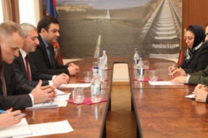 Իրանի դեսպանին ներկայացվեցին Հայաստանի տարածքով մուլտիմոդալ փոխադրման առավելությունները