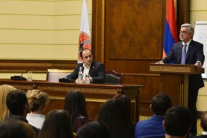 Слушатели политической школы РПА "Андраник Маргарян" принимали в гостях Президента