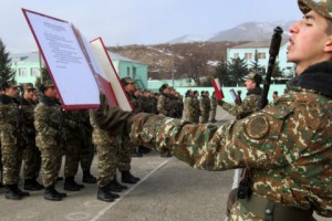 Զինվորական երդում՝ Արցախում (լուսանկարներ)