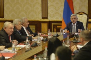 Президент Серж Саргсян созвал заседание Совета национальной безопасности