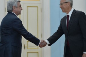 Սերժ Սարգսյանին իր հավատարմագրերն է հանձնել Նոր Զելանդիայի նորանշանակ դեսպանը