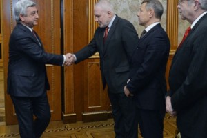 Սերժ Սարգսյանն ընդունել է ԵԱՀԿ Մինսկի խմբի համանախագահներին